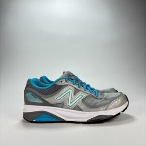 New Balance 1540v3 Grey Blue Stability Running Shoes W1540SP3 Women's Size 8
